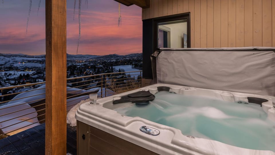Hot Tub, Balcony/Terrace, Mountain view, Open Air Bath