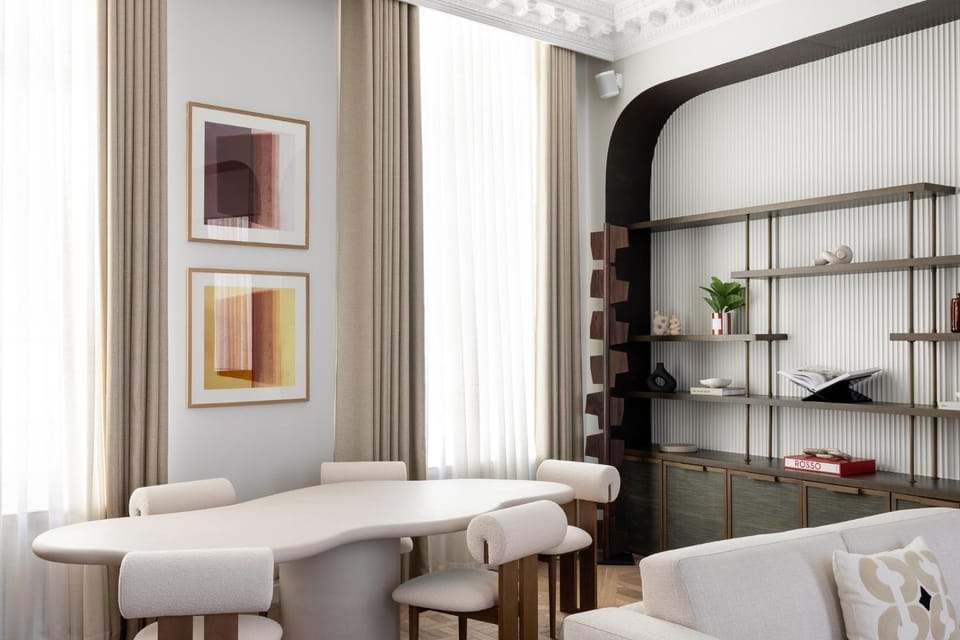 Living room, Dining area