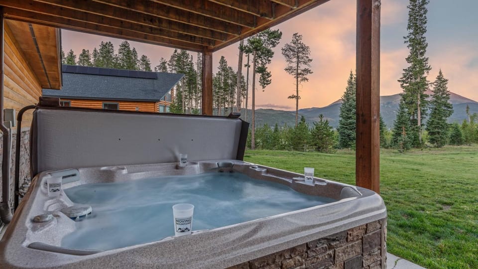 Patio, Hot Tub, View (from property/room), Mountain view