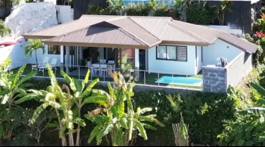 Property building, Patio, Garden, Swimming pool