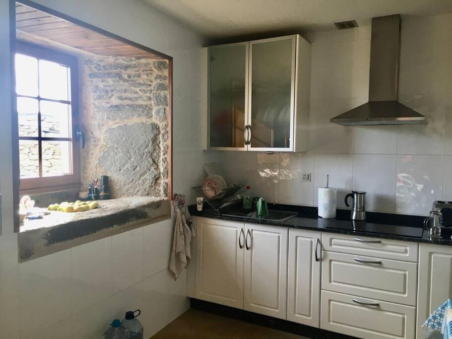 Casa da Forxa, renovated former forge/ smithy House in Galicia