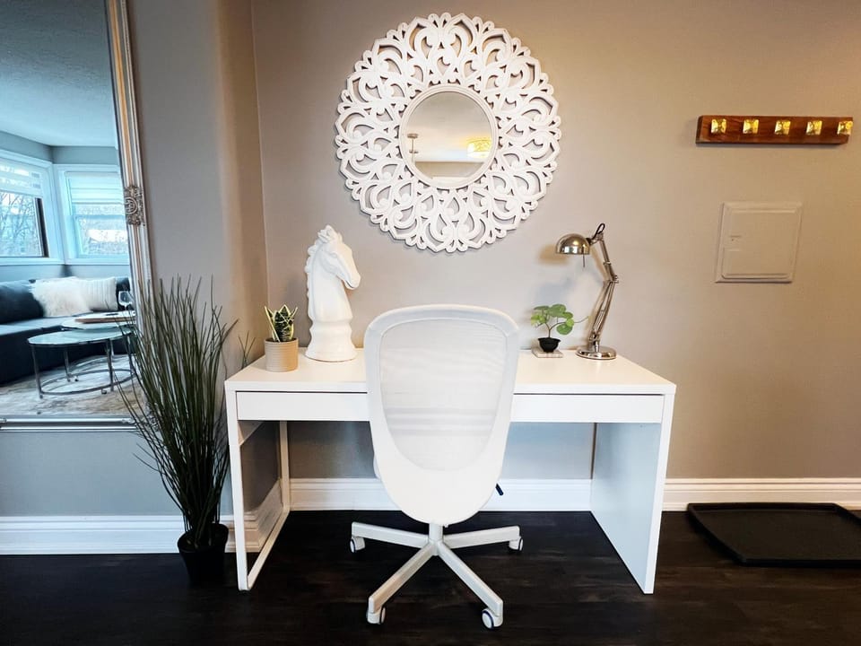 Seating area, hair dresser