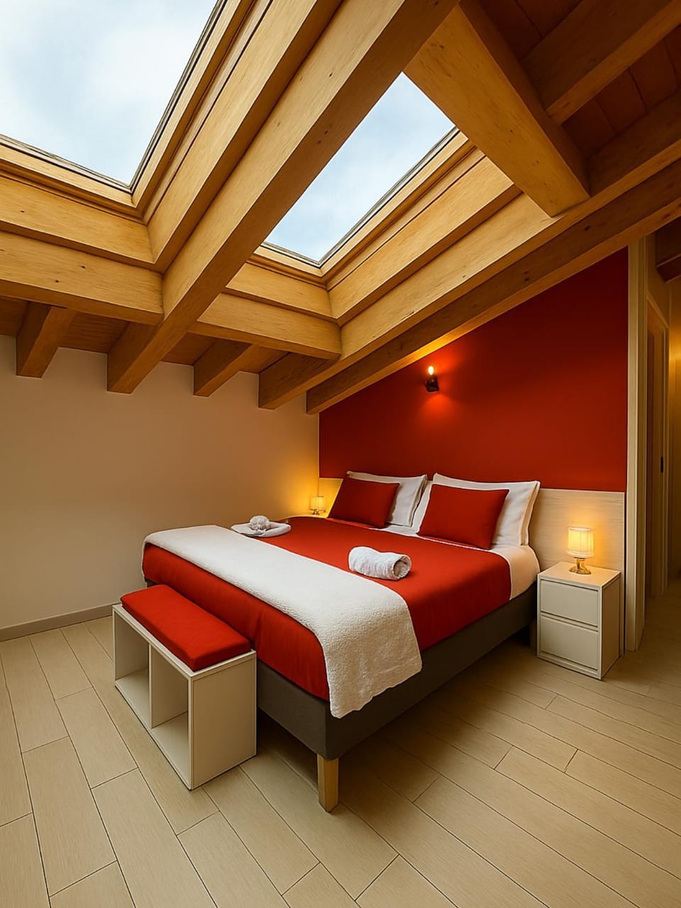 Bed, Photo of the whole room, Bedroom