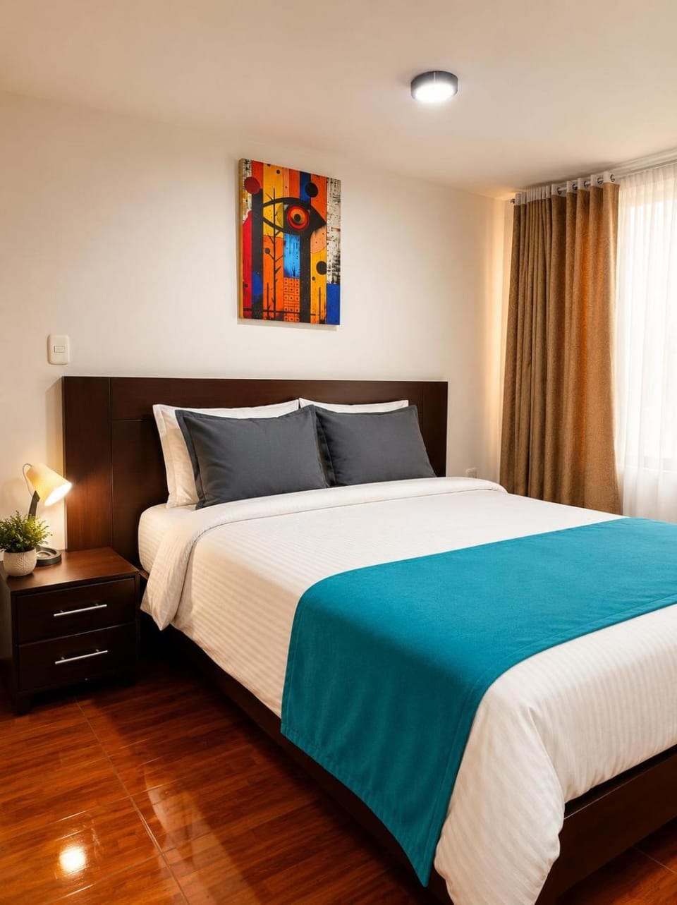 Bed, Bedroom