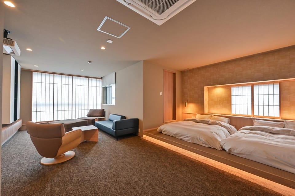 Bed, Living room, Bedroom, air conditioner