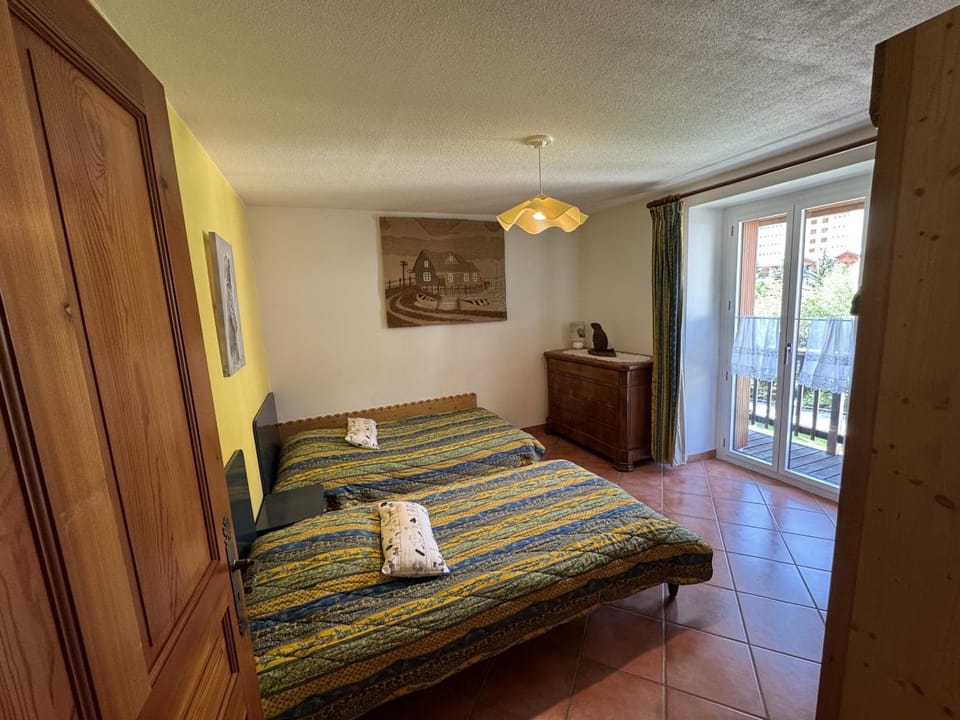 Charmant duplex 3 chambres, 8 personnes avec jardin, cheminée, proche pistes - Serre Chevalier - FR-1-762-32 Apartment in Saint-Chaffrey