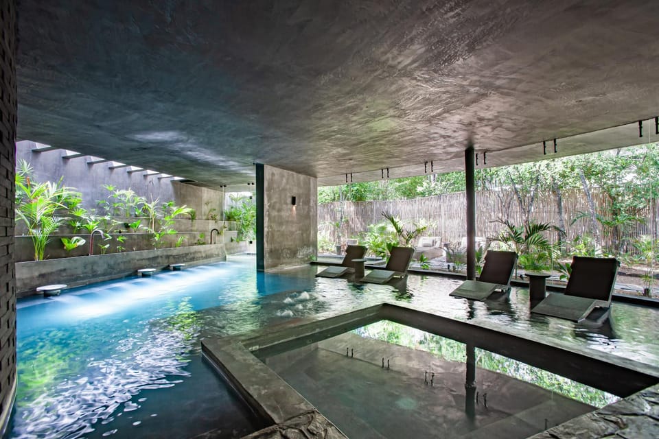 Encanto Luxe Jungle Apt 10min BeachHot TubKing Apartment in Tulum