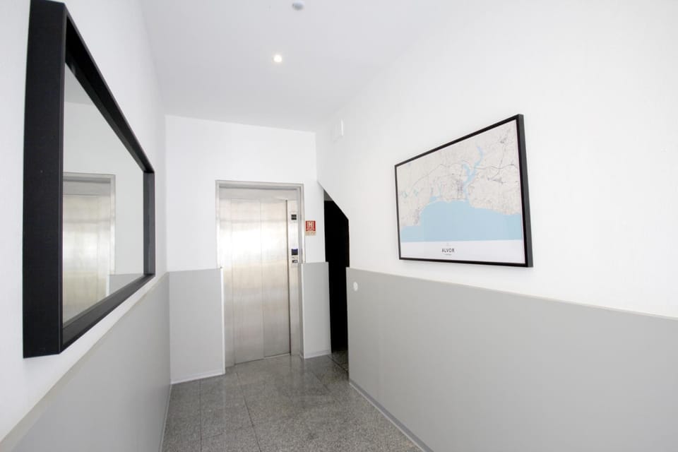 Property building, elevator