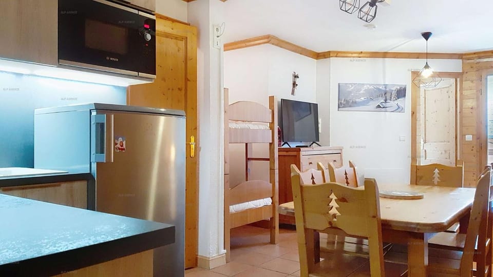 Résidence Lodges Des Alpages - 3 Pièces 6 pers - LES LODGES DES ALPAGES - 413LDGA - PLAGNE SOLEIL MAE-4284 Apartment in Mâcot-la-Plagne