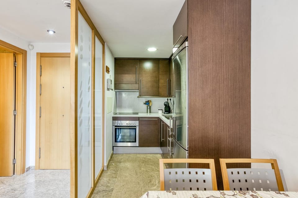 Kitchen or kitchenette, Living room
