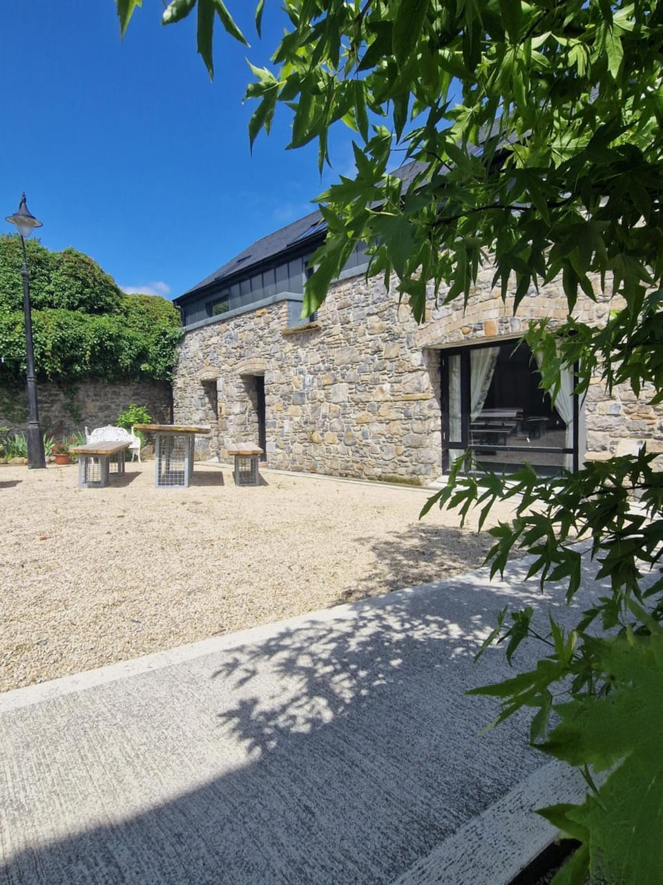 Patio, Garden, Seating area, Garden view