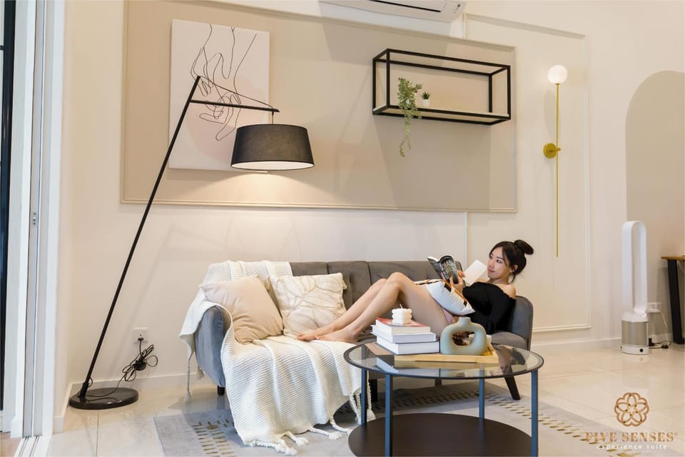 Living room, air conditioner