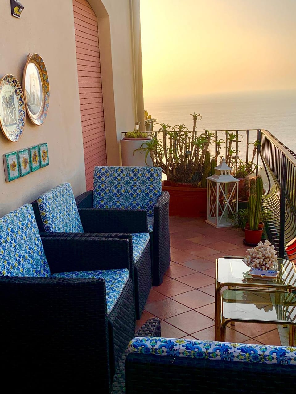 View (from property/room), Balcony/Terrace, Sea view, Sunrise