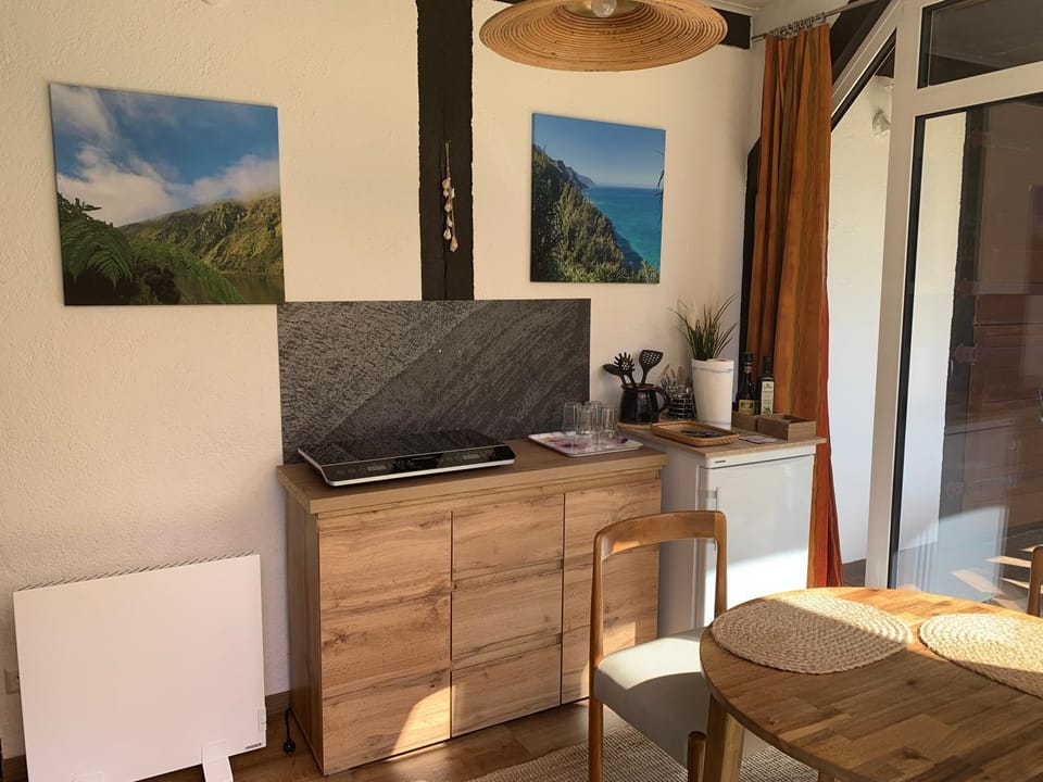 Kitchen or kitchenette, Dining area