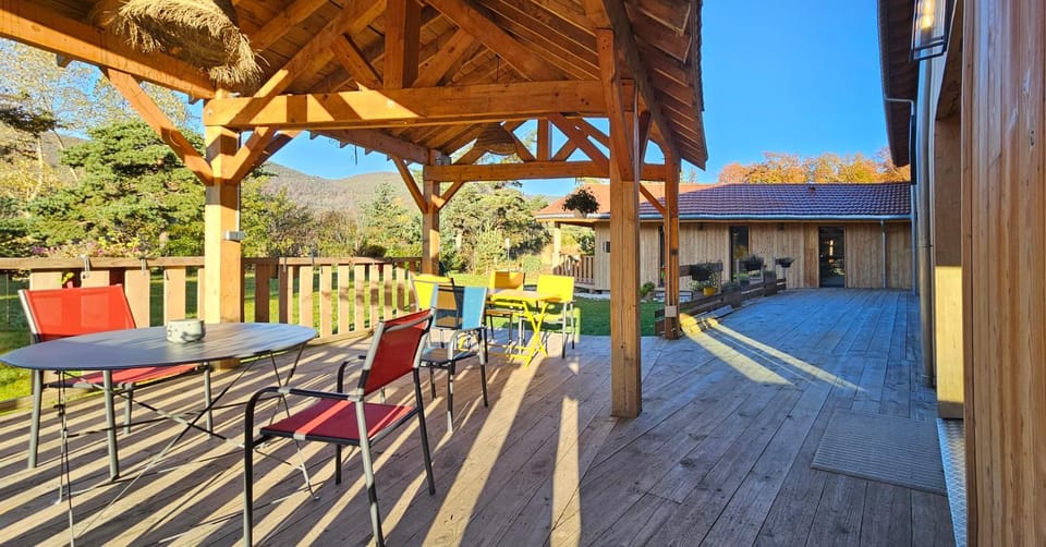 Patio, Balcony/Terrace, Garden view