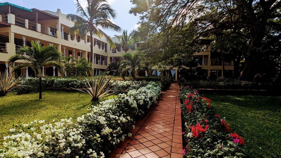 Property building, Garden