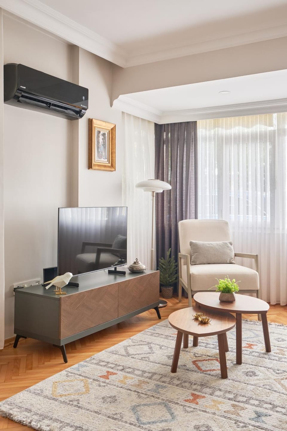 TV and multimedia, air conditioner