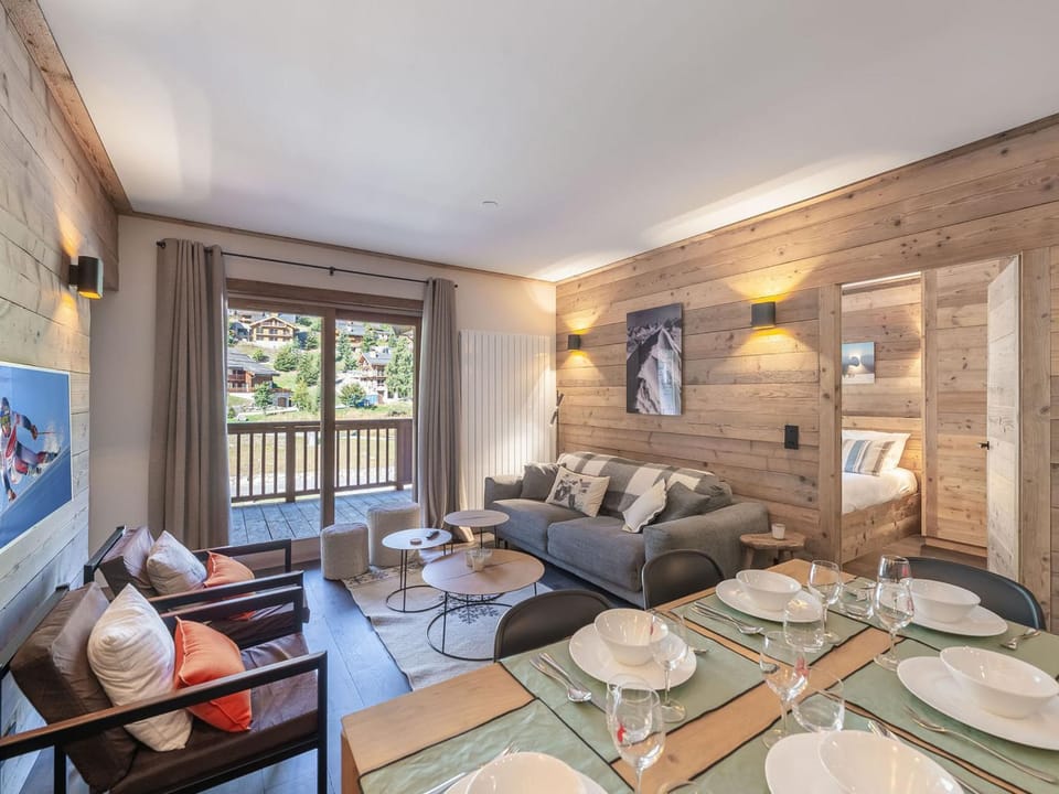 Appartement familial au cœur de Méribel, proche pistes avec balcon et parking - FR-1-565-100 Apartment in Les Allues
