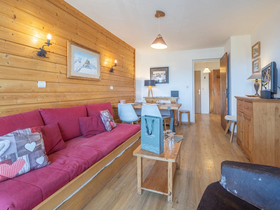 Appartement en centre station, animaux admis, proche pistes de ski - FR-1-645-45 Apartment in Huez