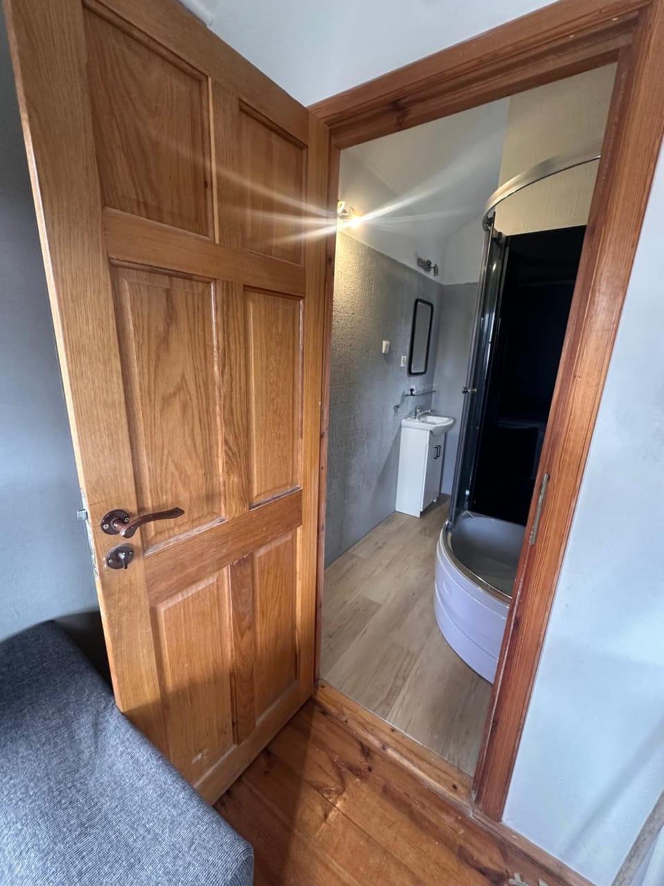 Łeba Domki z Klimatyzacją Nature lodge in Leba