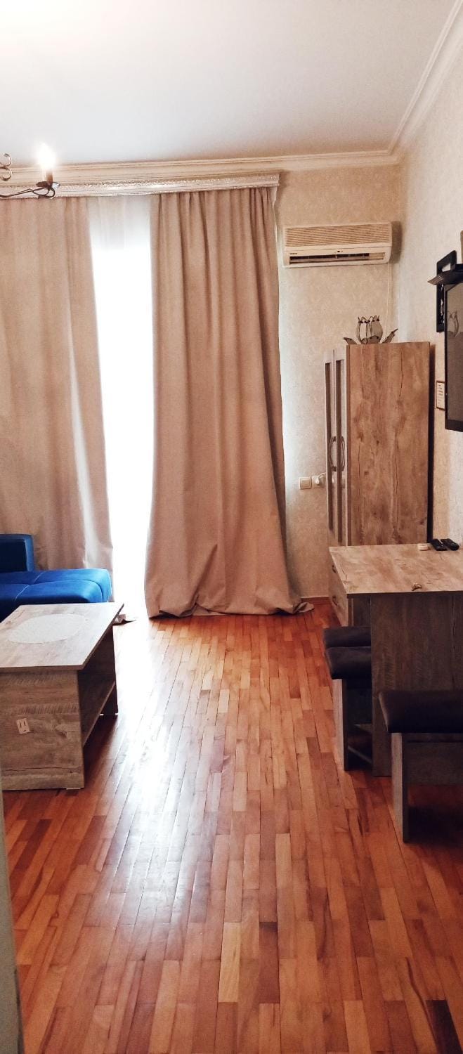 Photo of the whole room, Seating area, Bedroom, air conditioner