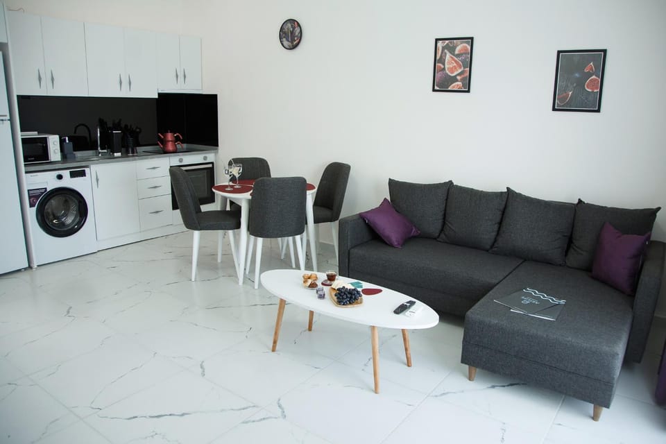 Communal lounge/ TV room, Kitchen or kitchenette, Seating area, Dining area, minibar, pet friendly, stove, washing machine