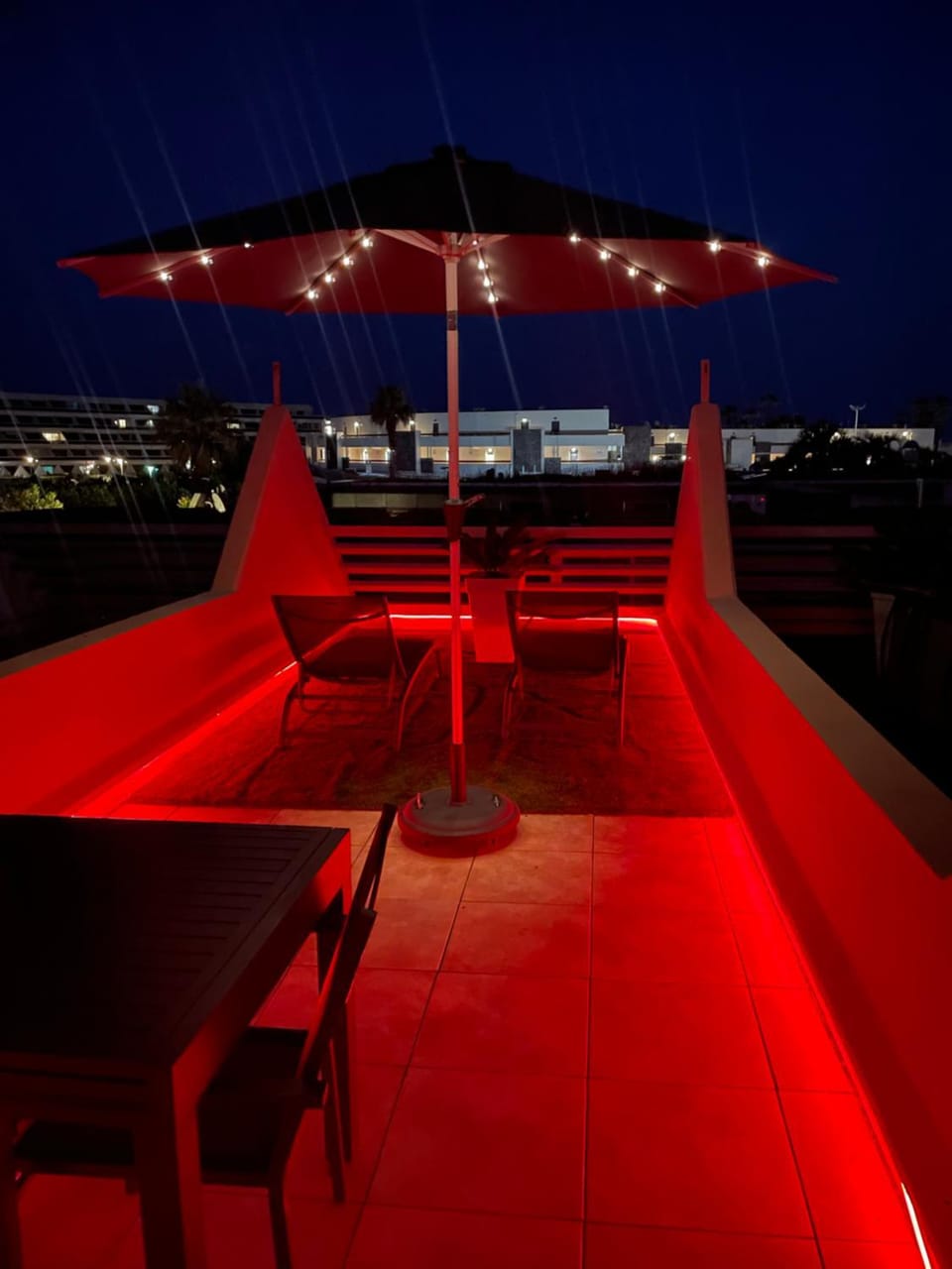 Patio, Night