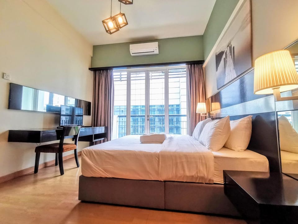 Bedroom, air conditioner