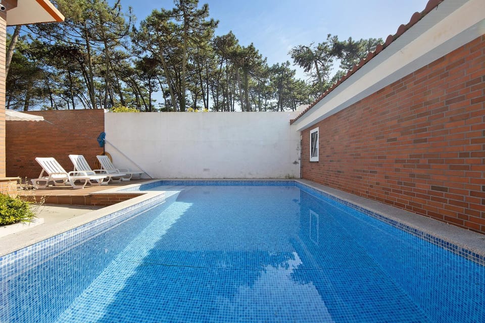 Property building, Living room, Swimming pool