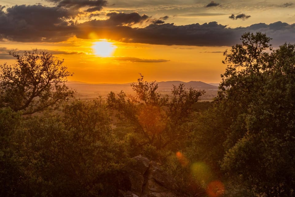 Natural landscape, Mountain view, Sunset