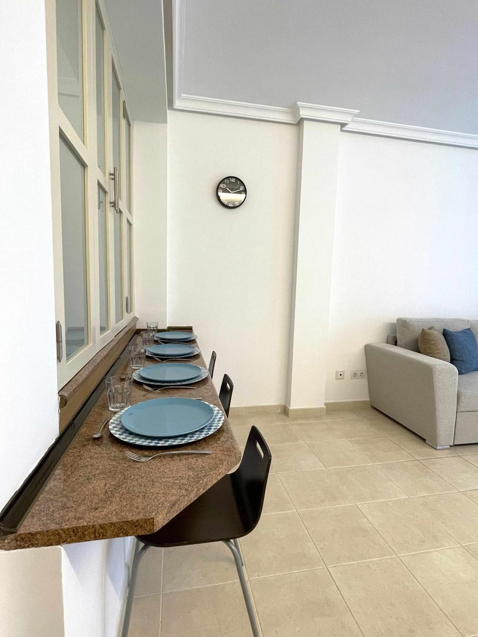 Living room, Dining area
