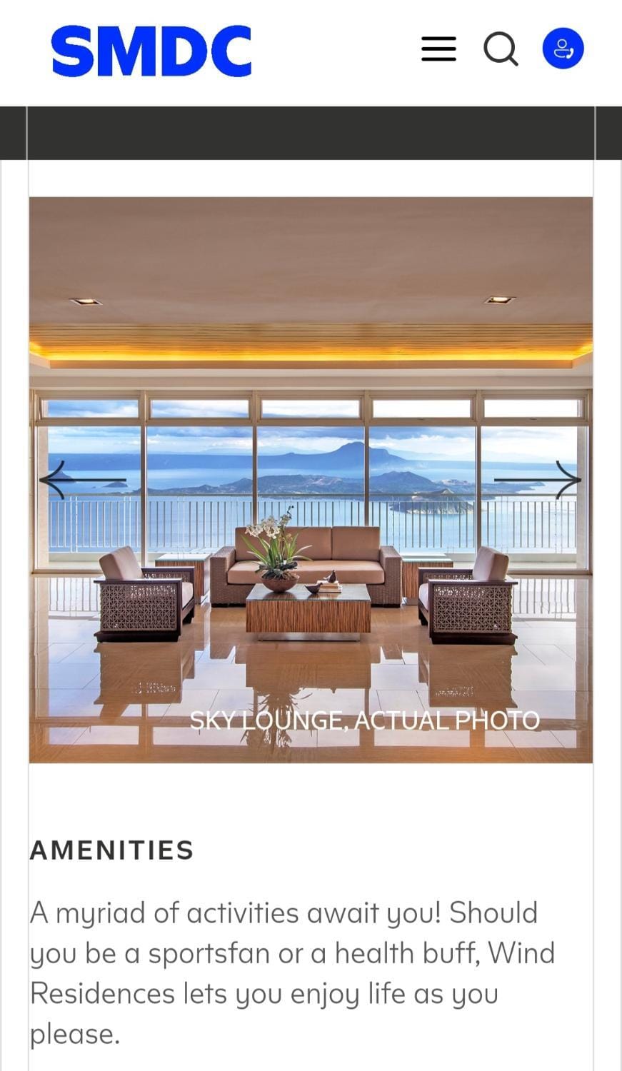 WIND RESIDENCES SMDC TOWER 2 Apartment hotel in Tagaytay
