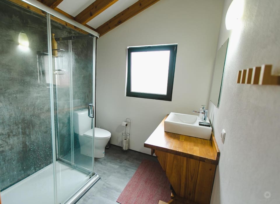 Bathroom, Living room