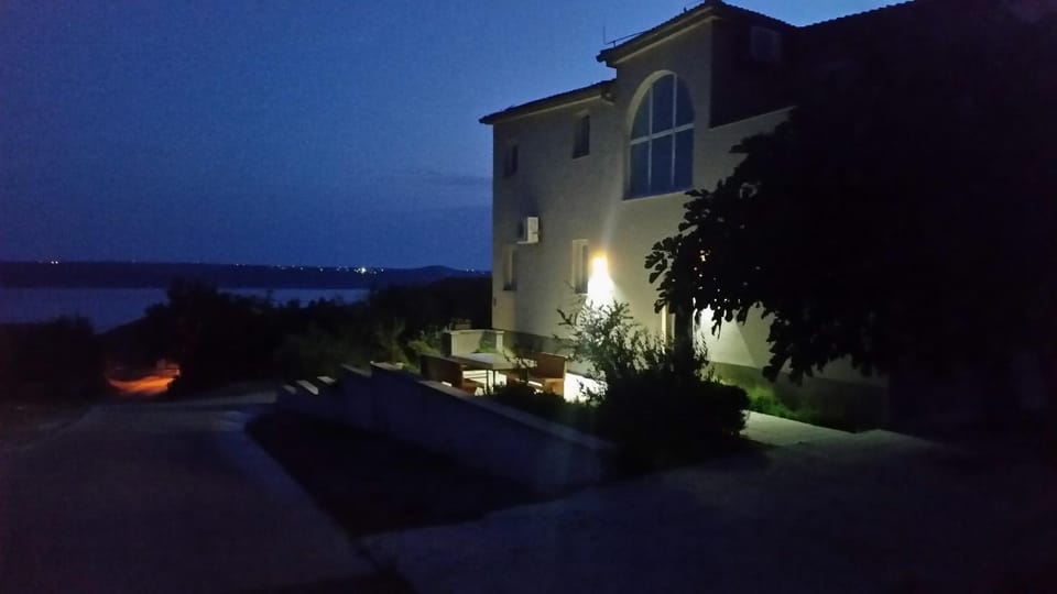 Property building, Sunset