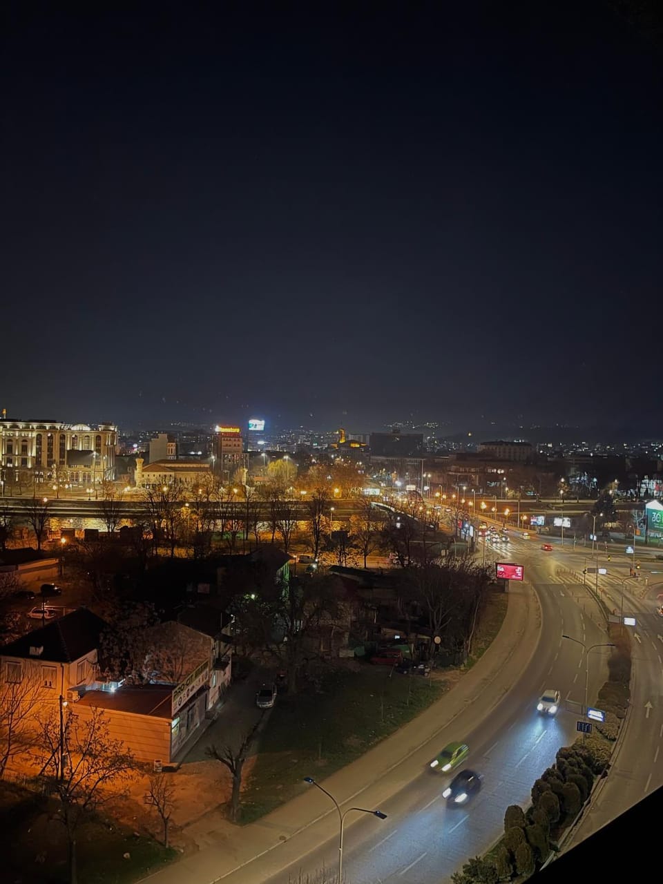 Night, City view, River view, Shopping Area