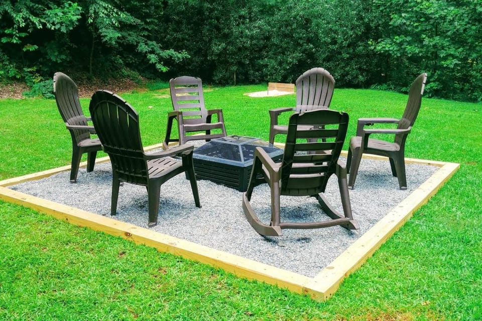 Patio, flat iron