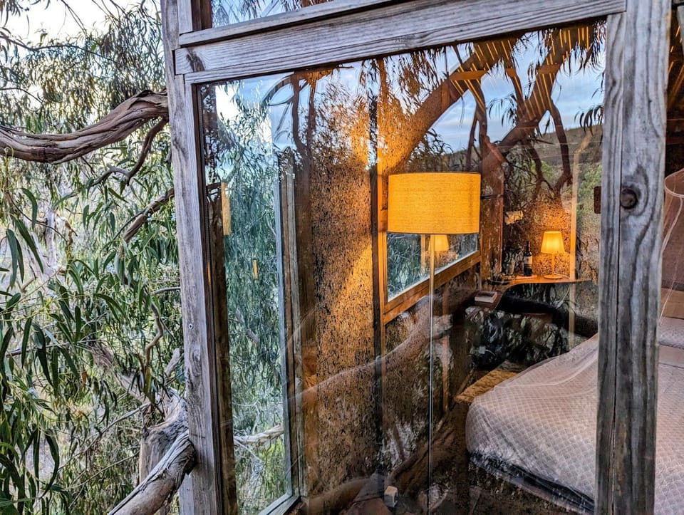 Bed, Natural landscape, Balcony/Terrace, Bedroom, Garden view
