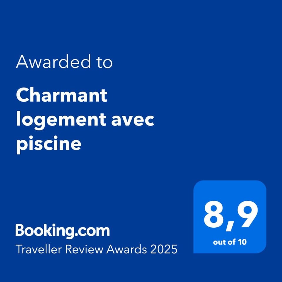 Charmant logement avec piscine Apartment in Bergerac