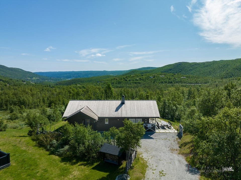 Property building, Natural landscape, Bird's eye view