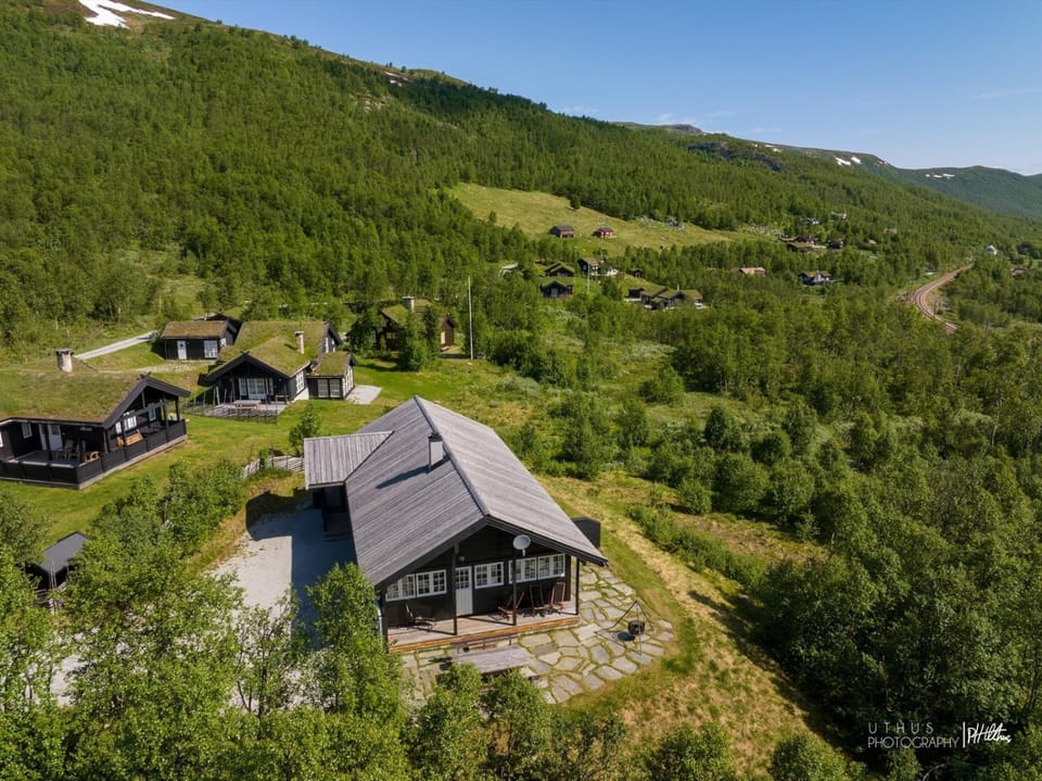 Property building, Natural landscape, Bird's eye view