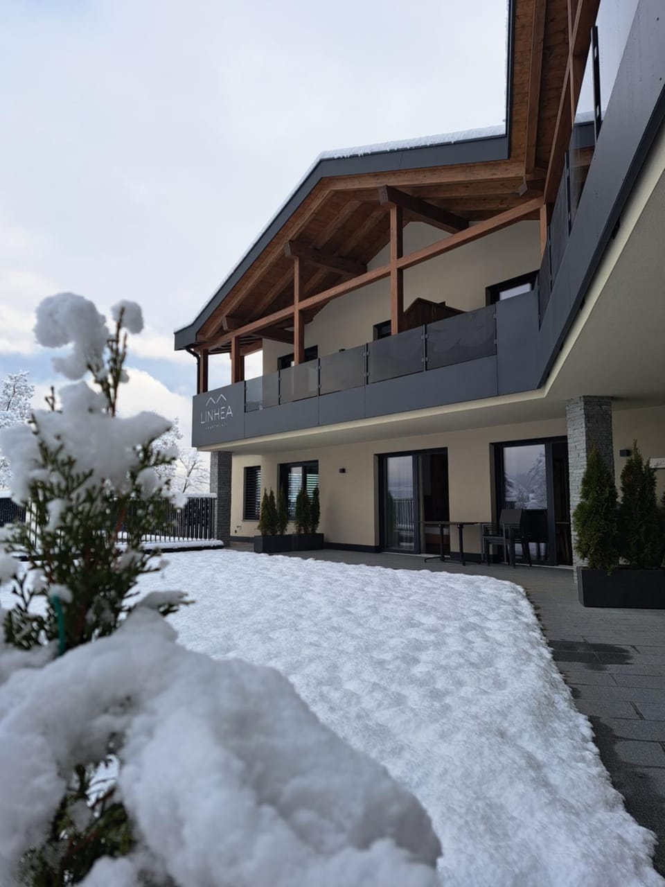 Property building, Winter