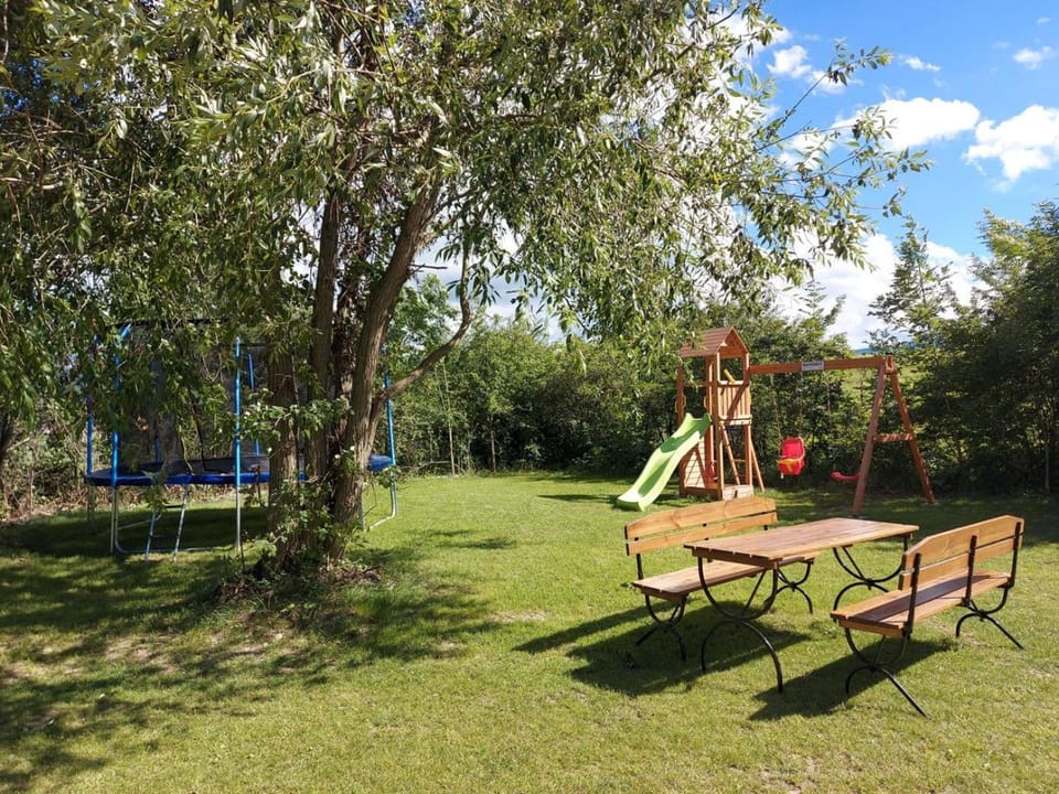 Property building, Children play ground, Garden