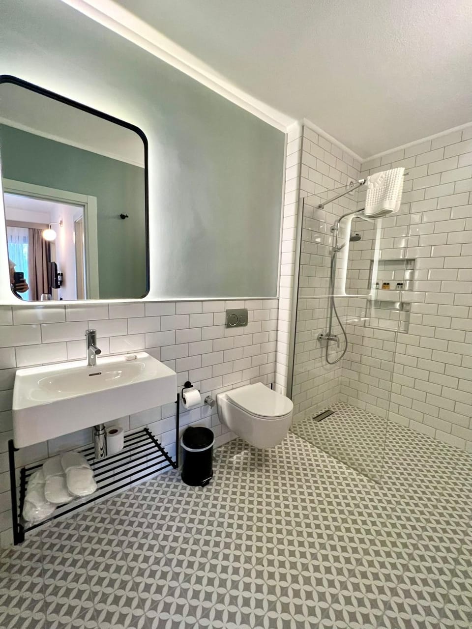 Shower, Toilet, Bathroom, towels