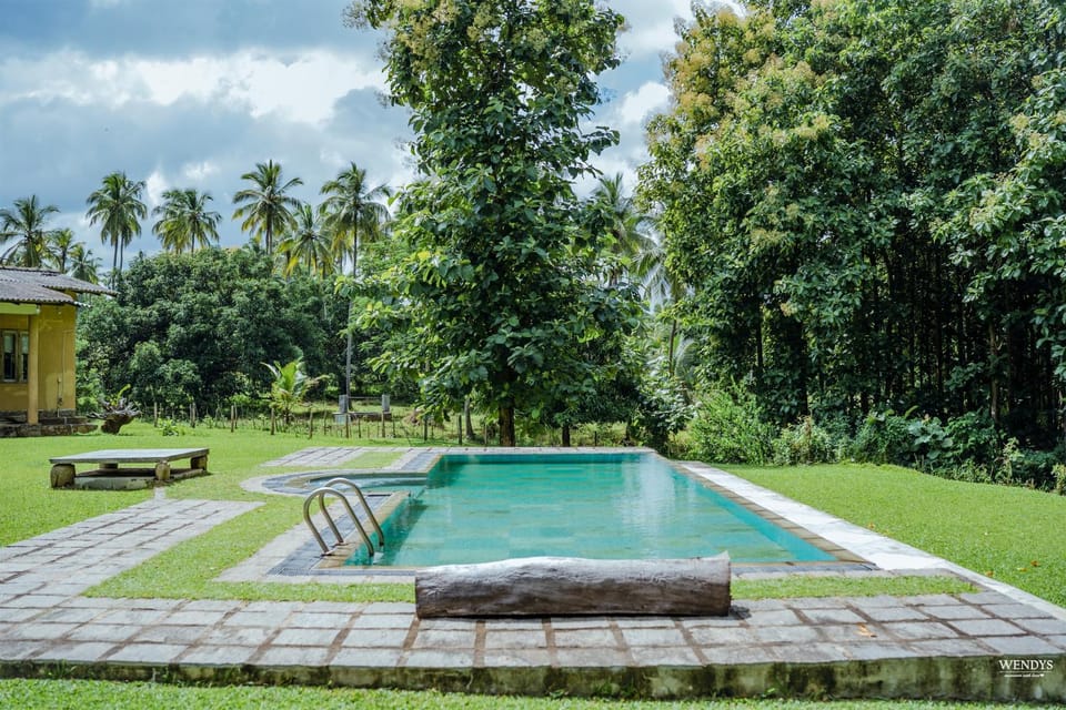 Natural landscape, Pool view