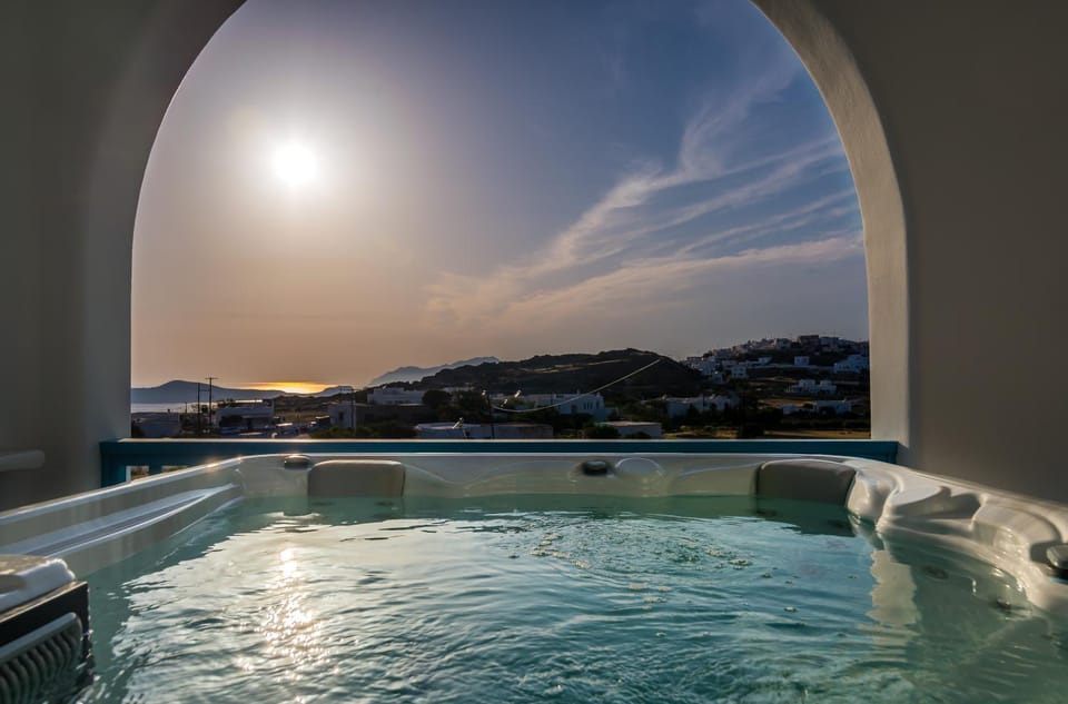 Hot Tub, Sunset