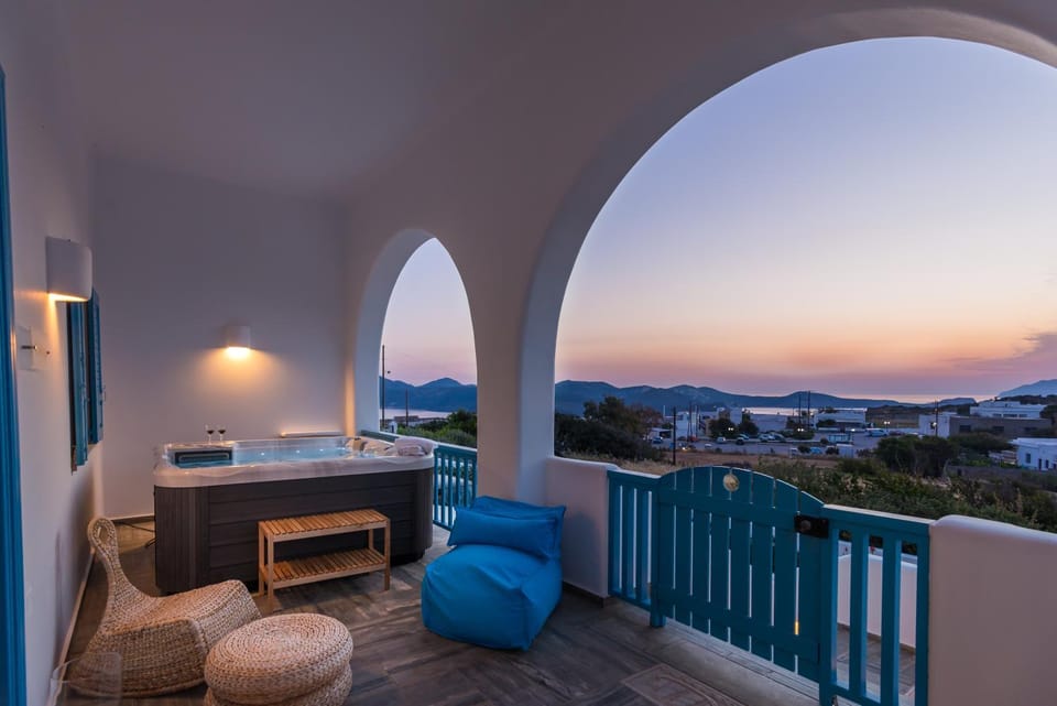Hot Tub, Sunset