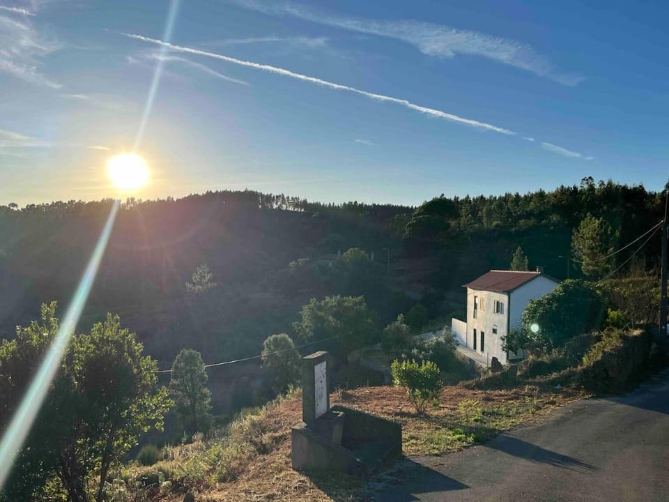 Property building, Natural landscape, Mountain view, Sunrise, Sunset