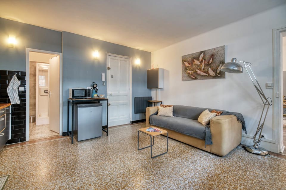 Coffee/tea facilities, Living room, heating, internet, microwave