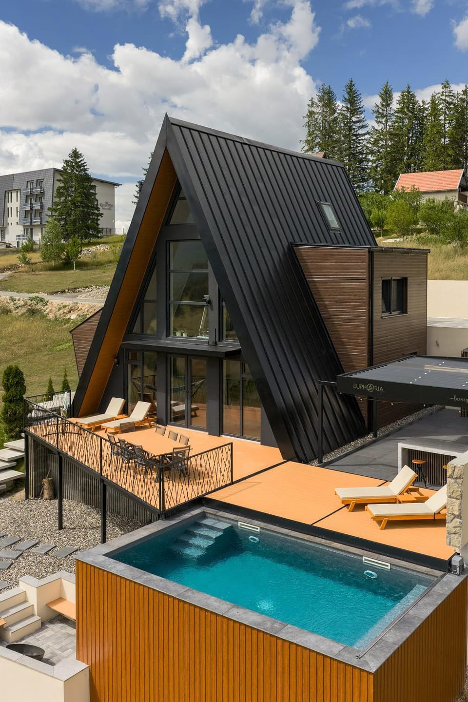 Property building, Swimming pool