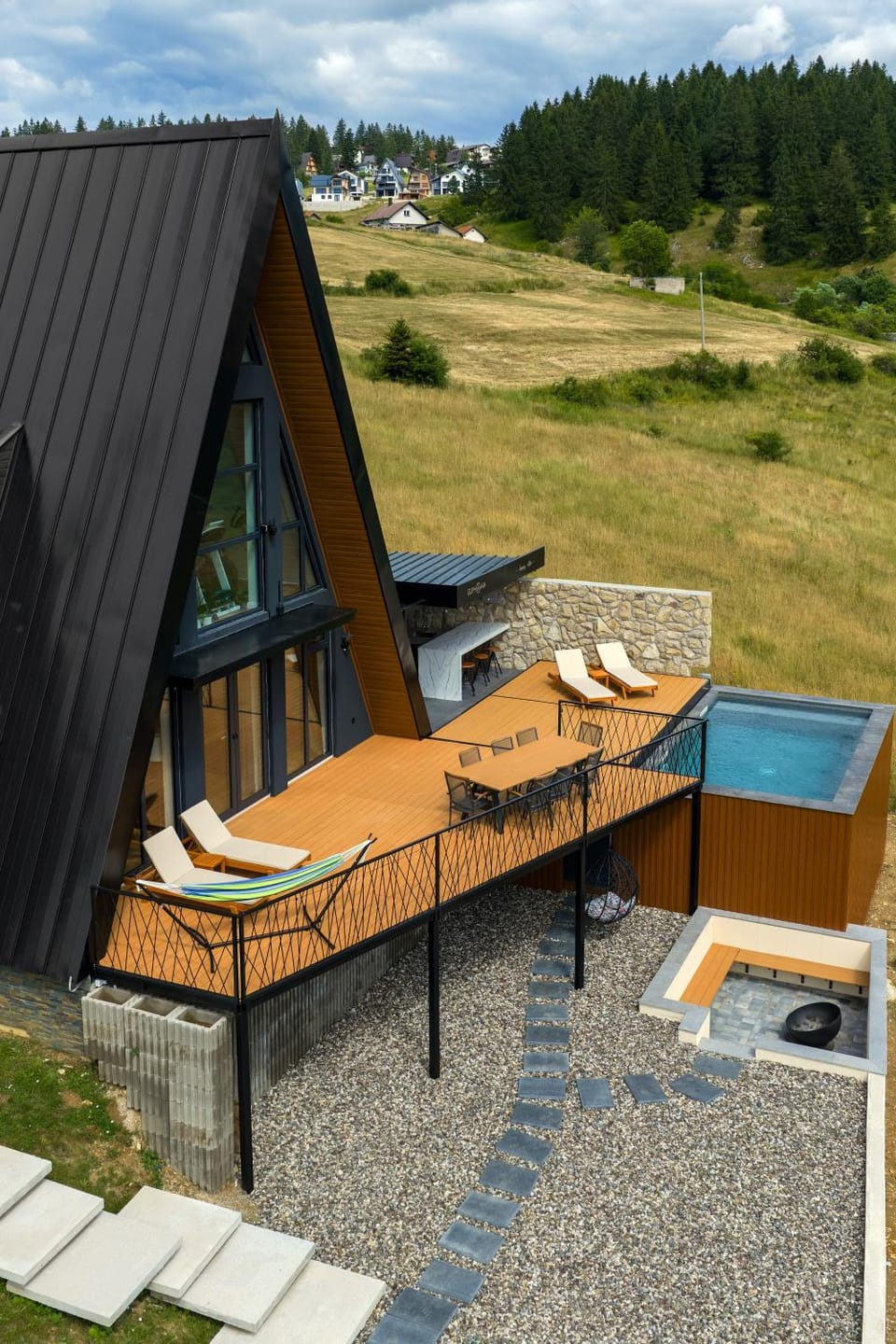 Property building, Swimming pool